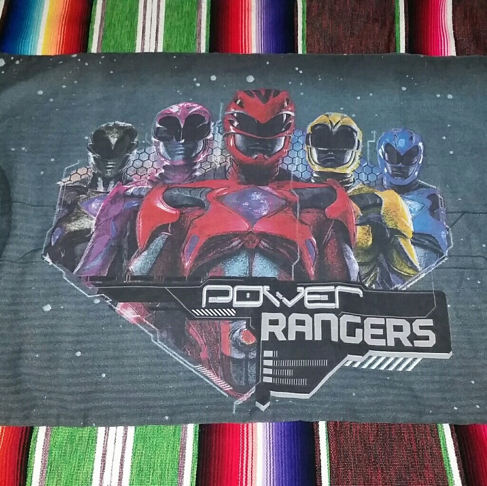 2017 Power Rangers Double Sided Pillowcase